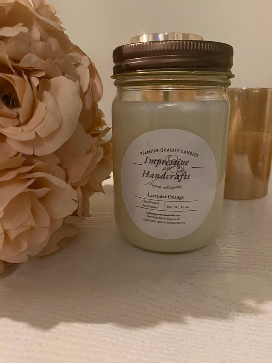 Lavender Orange Candle