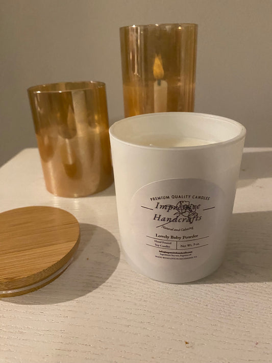 Lovely Baby Powder Candles